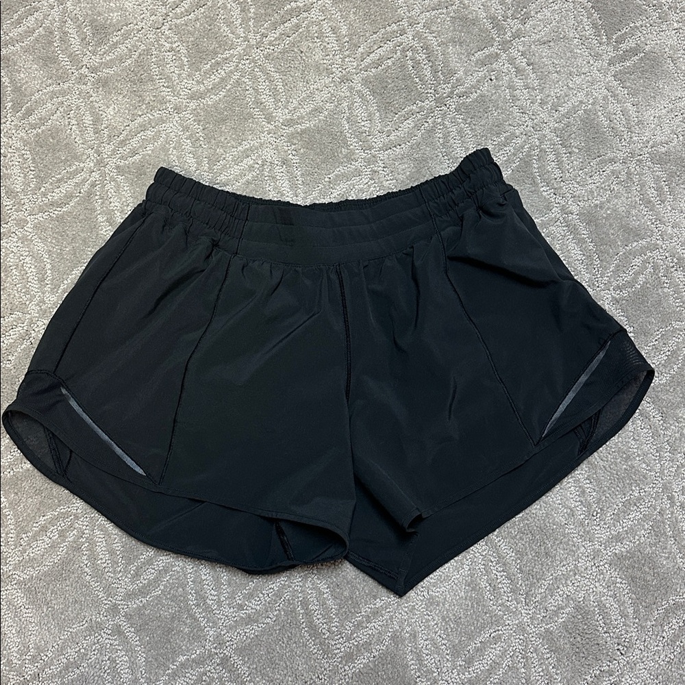 Lululemon Black Athletic Shorts. Size 10 Tall